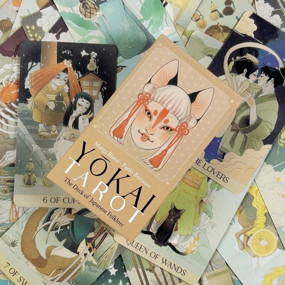 Board Game Root - Yokai Tarot Deck 78 Pcs Cards