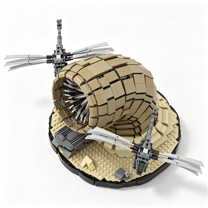 Desert Sand Worm Small Ornitho - đánh giá và giá Board Game Dune