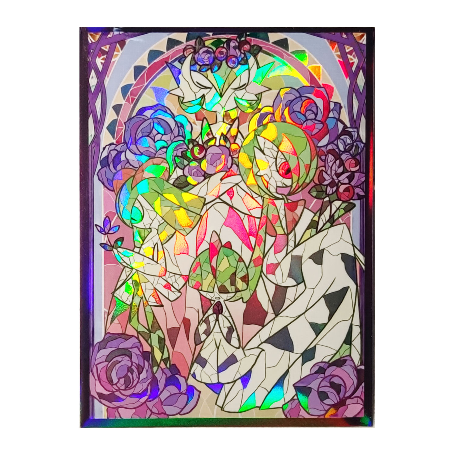 60ct Holo Card Sleeves 66x91mm - đánh giá và giá Board Game Illustrator
