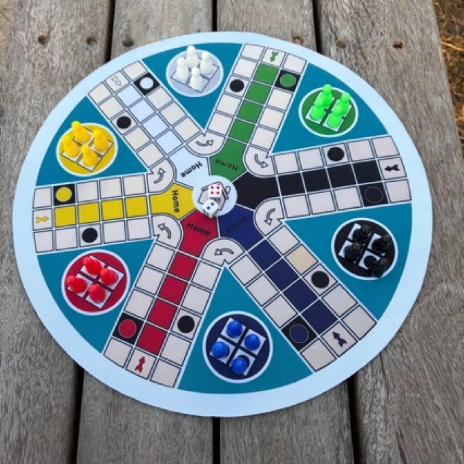 Chess Game Foldable Six Player - đánh giá và giá Board Game Ludo