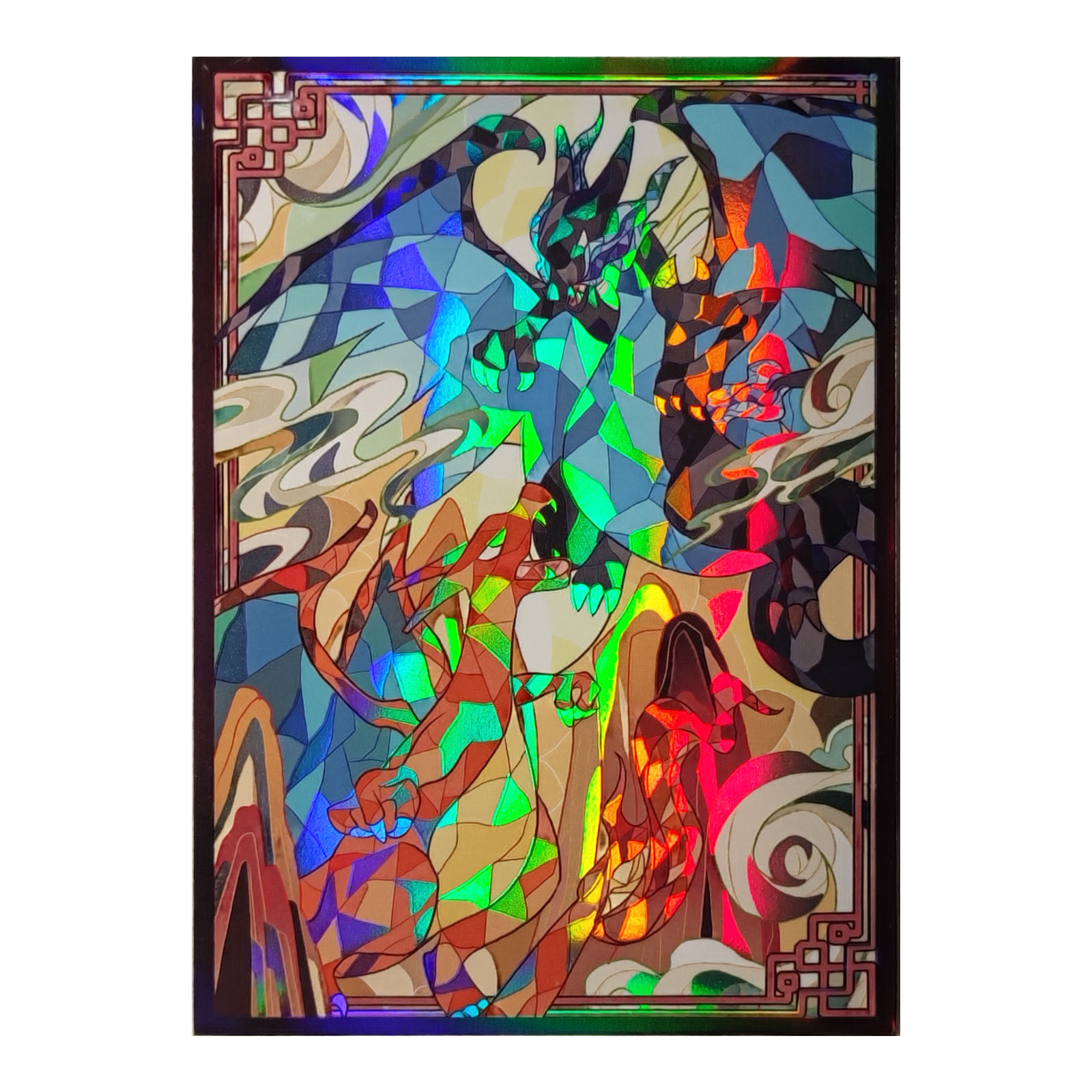 60ct Holo Card Sleeves 66x91mm - đánh giá và giá Board Game Illustrator
