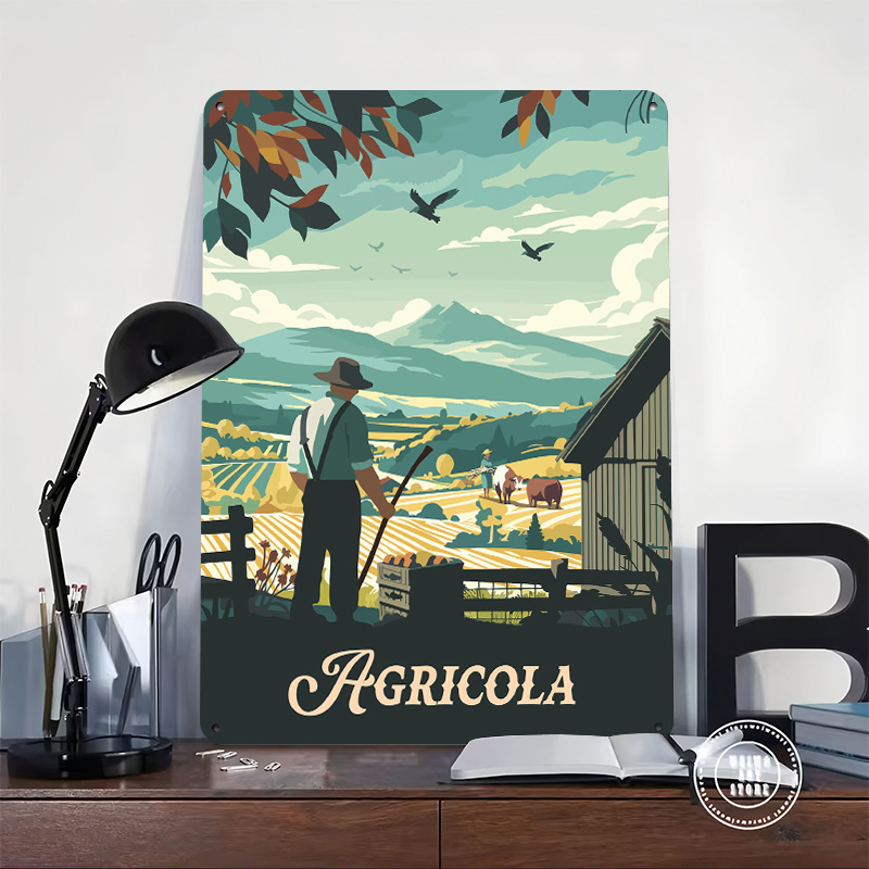Agricola Board Game Inspired I - đánh giá và giá Board Game Illustrator