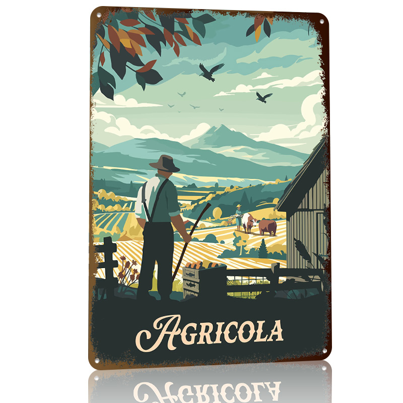 Agricola Board Game Inspired I - đánh giá và giá Board Game Illustrator