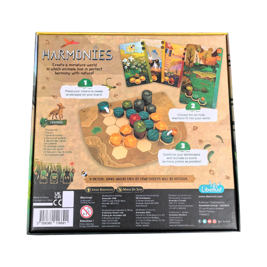 Harmonies - Board Games - Crea - đánh giá và giá Board Game Root