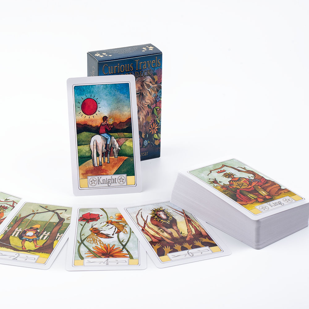 Curious Travels Tarot 10.3*6cm - đánh giá và giá Board Game Illustrator