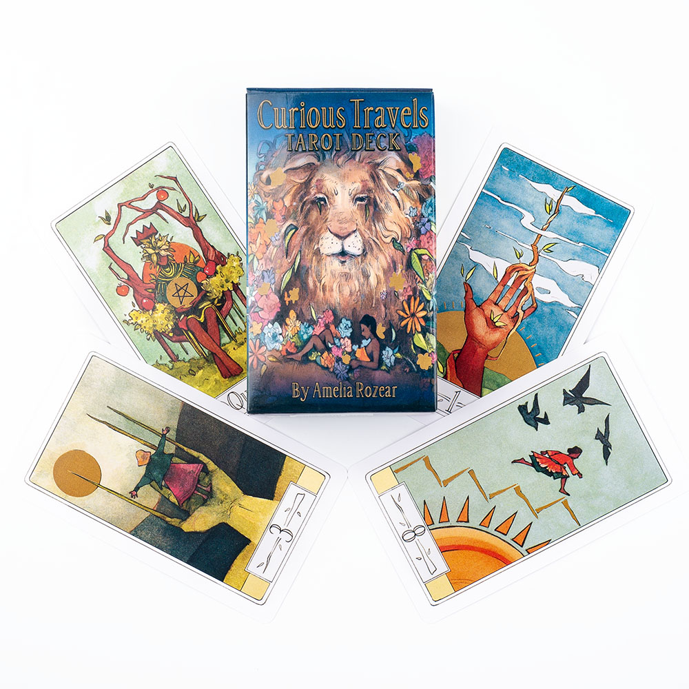 Curious Travels Tarot 10.3*6cm - đánh giá và giá Board Game Illustrator