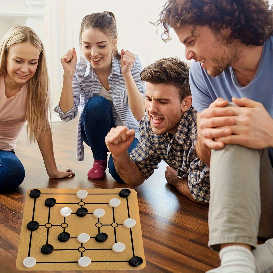 1pc Nine Mens Morris Board Gam - đánh giá và giá Board Game Ludo