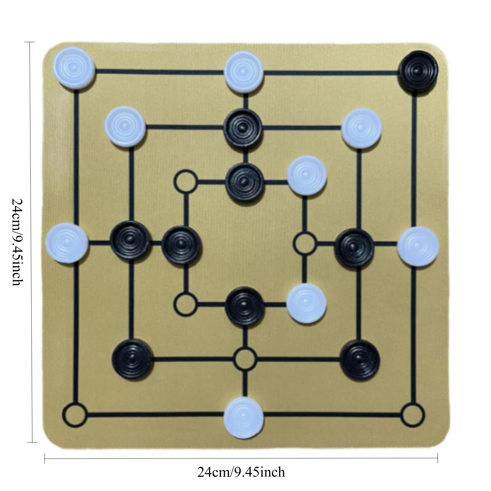 1pc Nine Mens Morris Board Gam - đánh giá và giá Board Game Ludo