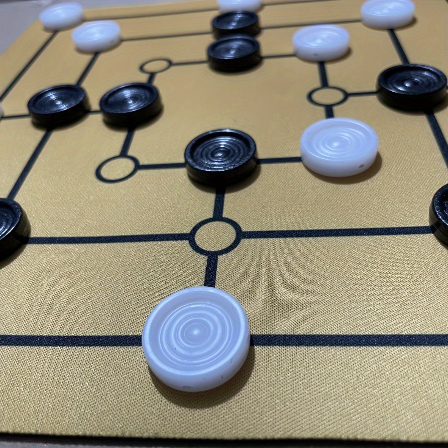 1pc Nine Mens Morris Board Gam - đánh giá và giá Board Game Ludo
