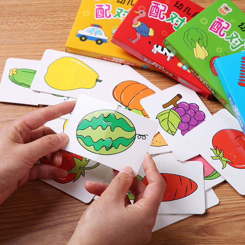 32PCS Toddler Card Match Game  - đánh giá và giá Cooperative Card Game